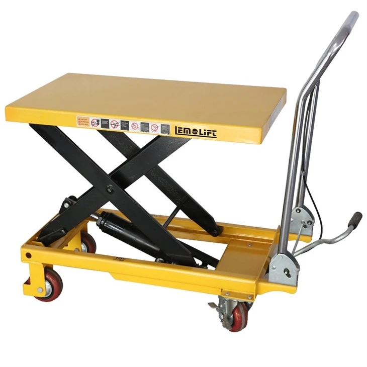 Tabella tal-lift tal-imqass mobbli